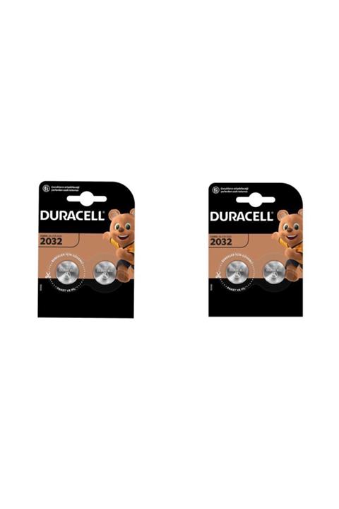 Duracell Cr2032 Lithium 3v Pil 4'lü