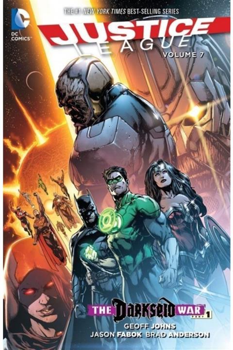 TM & DC ComicsWarner Bros Justice League (2011-2016) Vol. 7: Darkseid War Part 1 Ingilizce Çizgi Roman