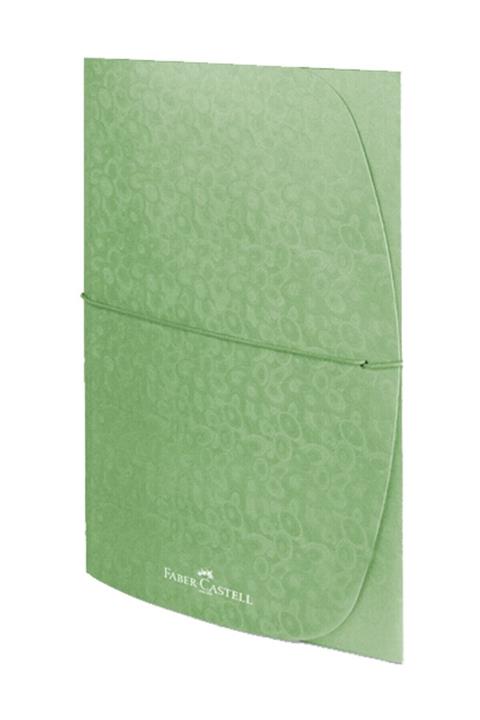 Faber Castell Faber-castell Lastikli Dosya Desenli Metalik Yeşil 5 Adet