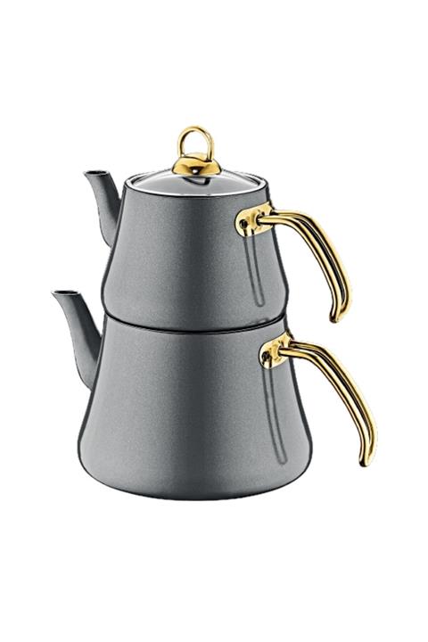 Paçi Anna Granit Gri Çaydanlık