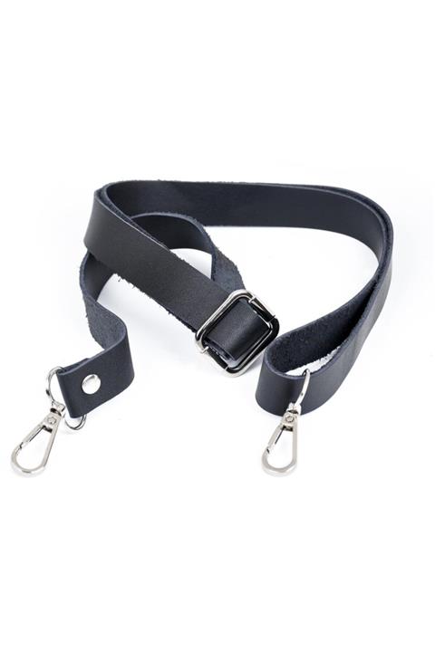 XPerk Hakiki Deri Çanta Sapı Siyah Renk 120 Cm