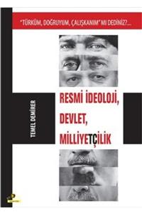 Ütopya Yayınevi Resmi Ideoloji, Devlet, Milliyetçilik