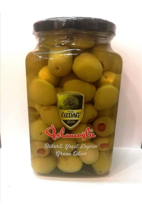 ÖZDAĞ ZEYTİNCİLİK Biberli Yeşil Zeytin