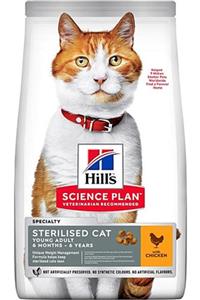 Hills Science Plan Sterilised Tavuklu Kısırlaştırılmış Yetişkin Kedi Maması 1.5 Kg