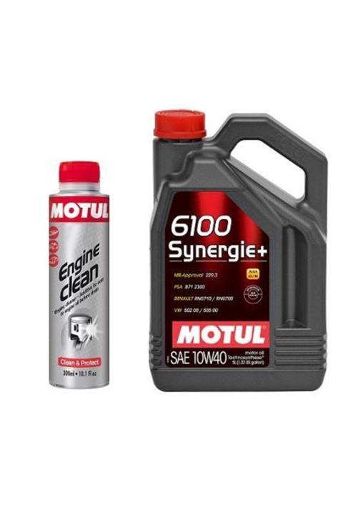 Motul 6100 Synergie 10w40 Motor Yağ Motor Iç Temizleyeyici