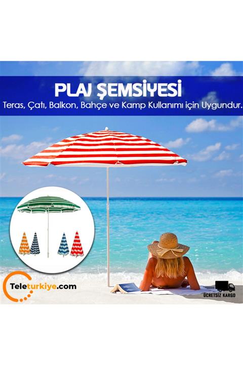 CTRL Plaj Şemsiyesi+bidon