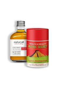 Aztec Secret Indian Healing Clay Bentonit Kili Yüz Maskesi 150 g + Naturall Elma Sirkesi (sirke Analı)