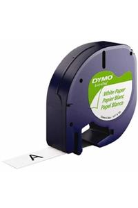 Dymo Letratag Beyaz Kağıt Şerit 59421 (12mm X 4 Metre)