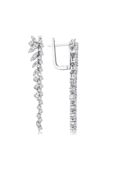 Emel Pırlanta Kadın Pırlanta Fantazi Küpe 1.13 ct