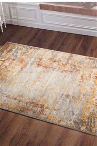 Saray Halı Tarz Ozd19 Ax2 Krem / Gri 80x150 Cm Kesme Yolluk Halı