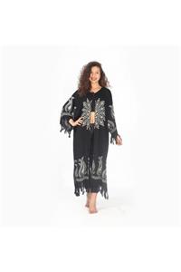 aykan tekstil El Baskısı Otantik Yöresel Kimono Kaftan