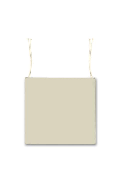 Textilla Açık Bej 40x40 Cm Kare Sandalye Minderi