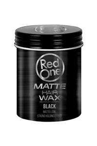 Red One Redone Mat Wax Black 100ml.