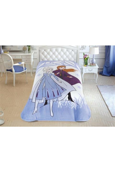 NİVEMESHOME MOBİLYA PERDE HALI ÇEYİZ Disney Frozen 2 Snow Lisanslı Battaniye