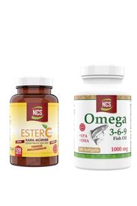 NCS Ester C Vitamini 1000 Mg 120 Tablet Omega 3 6 9 1000 Mg 200 Kapsül