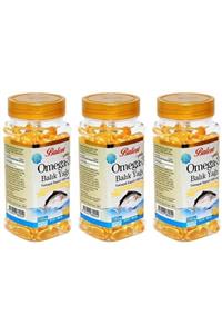Balen 3 Adet Omega 3 Balık Yağı 100 Kapsul 1380 Mg
