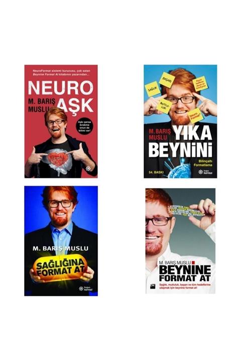 Doğan Novus M.barış Muslu 4 Kitap Kişisel Gelişim Set