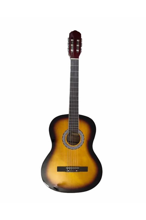 Sanchez 4/4 Sap Ayarlı Klasik Gitar Seti (gitar-kılıf-metot-pena) - Sunburst