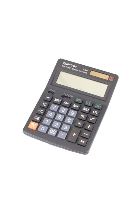 Gıpta Hesap Makinası Masa Üstü 12 Hane F3032