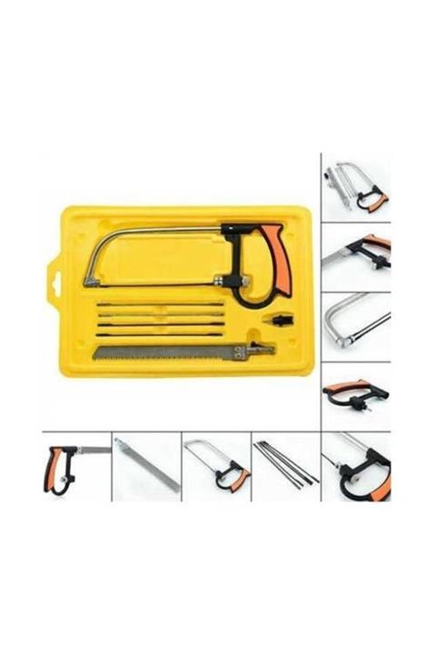 DEVREYON Pratik Testere Seti 7 Parça Sihirli Kıl Testere Ağaç Ahşap Demir Testeresi