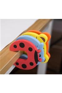Winnie Baby Çocuk Bebek Güvenlik Parmak Koruyucu Kapı Stoperi 4'lü Set Hayvan Figürlü
