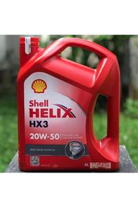 SHELL Helix Hx3 20w-50 Motor Yağı 4lt Ü.t:2020