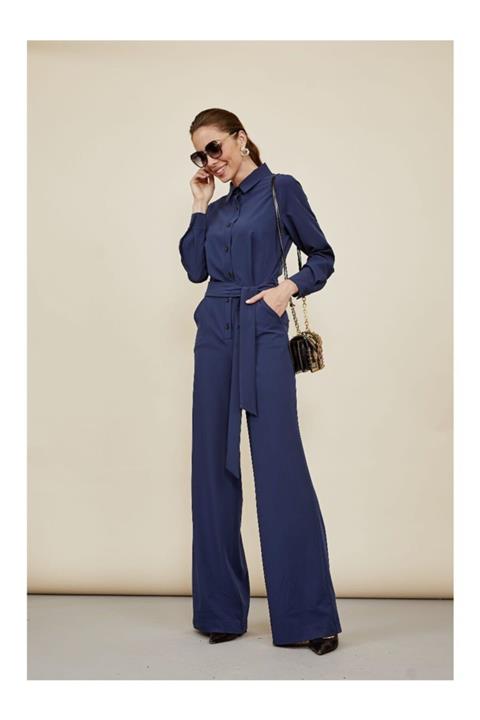 BEZKO Kadın Lacivert Tulum