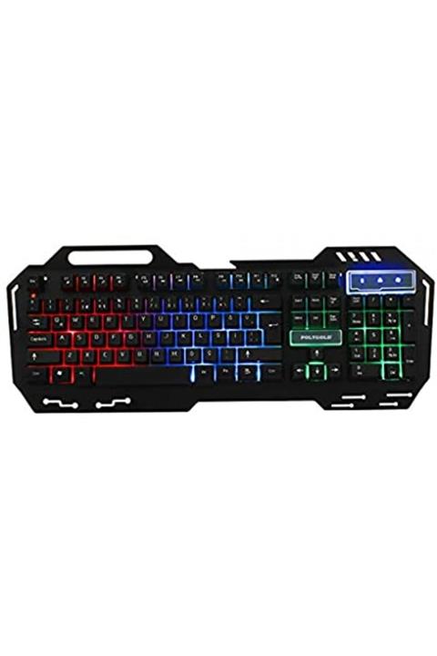 KLASİST Pro Led Işıklı Bileklik Destekli Oyuncu Klavyesi