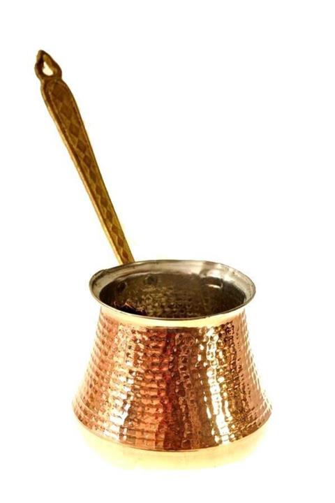 Sema Bakır Battal Boy+ Cezve 11 Kişilik