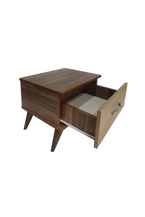 Fırsat Garage Tek Çekmeceli Ceviz Komodin