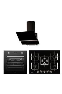 ARNOVA Ankastre Set (capella Black Line + Afd 2600b + Ao7400swlmng)