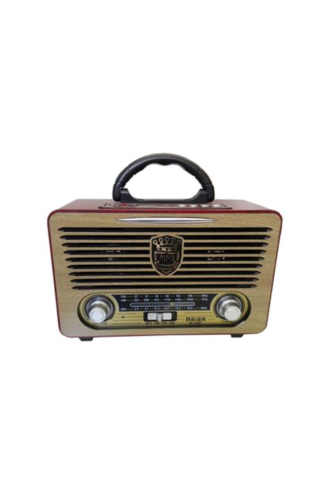 LAUREL DREAM Meier M-115bt Usb/sd Bluetooth Şarjlı Nostaljik Radyo