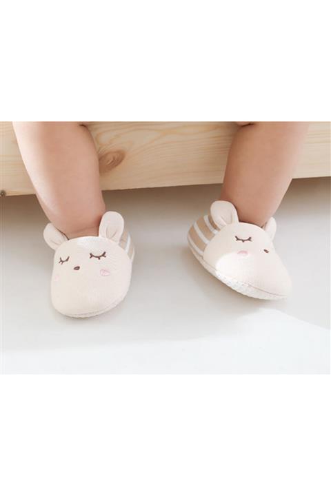SHAO'S BABY STORE Bebek Ev Patiği Ev Botu 3d Sevimli Karekterli Tasarım Bebek Ev Ayakkabısı