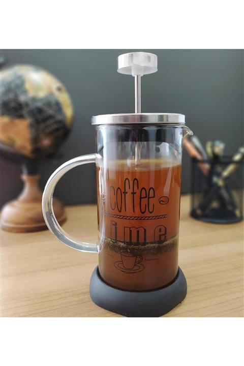 Leva House Siyah Coffee Tea Time French Press 350ml Lv 30153