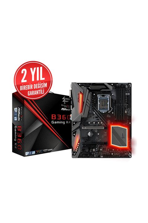 ASROCK Fatal1ty B360 Gaming K4 Socket 1151, DDR4 2666MHz, Quad CrossFireX,