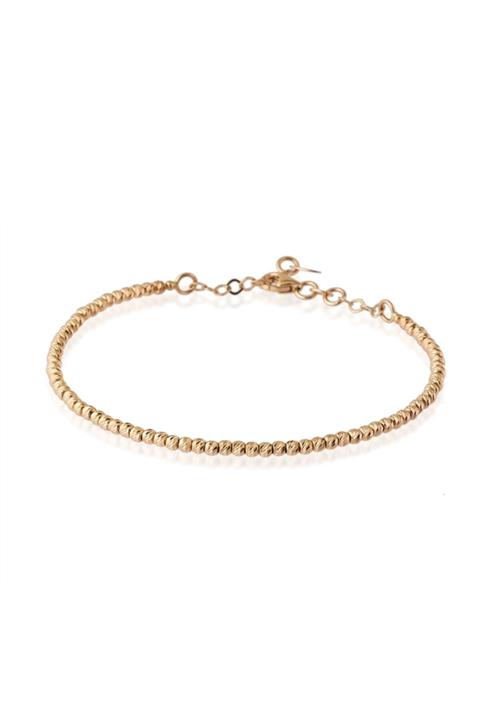 CNR Italyan Kelepçe Bilezik - 14 Ayar Altın