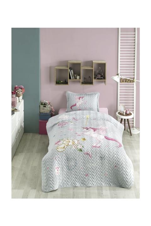 Clasy Genç Ranforce Yatak Örtüsü Pegasus Mint