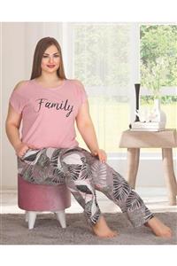 MASSİMO BAZAAR Kadın Büyük Beden Pijama Takımı / Women's Plus Size Pajama Sets