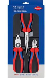 Knipex 00 20 11 Montaj Pense Seti, 3 Parçalı