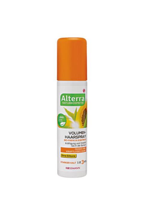 Alterra Saç Spreyi Organik Papaya & Bambu Içeren Hacim Sağlayıcı 150 Ml