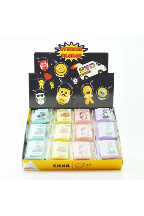 Silka Pastel Kitap Silgi ( 1 Adet )