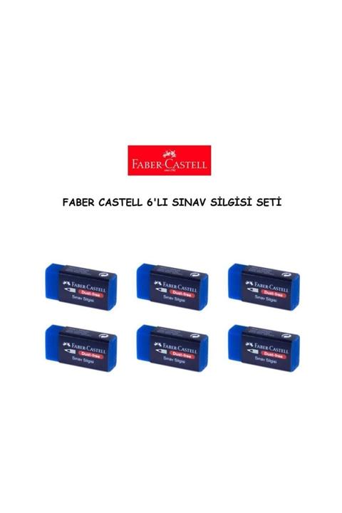 Faber Castell 6'lı Sınav Silgisi Seti
