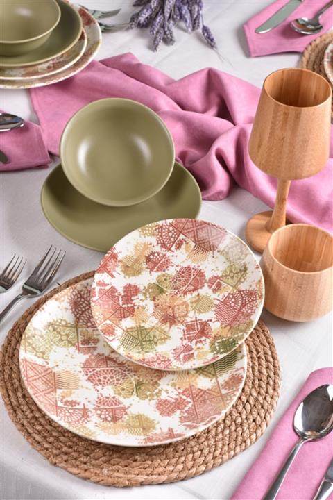 Bambum Harper - 24 Parça Porselen Yemek Takimi