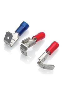 Mas 10 Ad Maasco Geri Dönüşlü Erkek/dışı Terminal Ek Çıkışlı 6,3mm Izoleli Soket Ucu Fiş (0,5-1,5mm2)