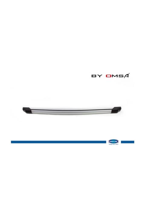 Omsa Citroen Nemo Elegance Arka Koruma (alüminyum-siyah Şeritli) 2007 Ve Sonrası