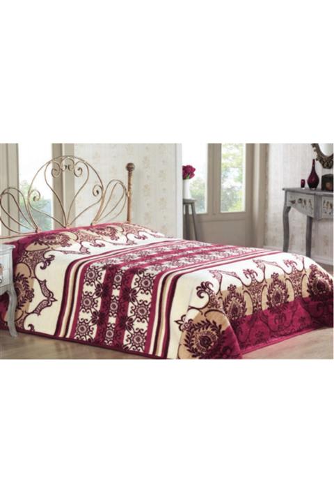 SESLİ HOME Lüks Peluş Battaniye 14190r Tek Kişilik 160x220 - Kalın Isıtan Battaniye