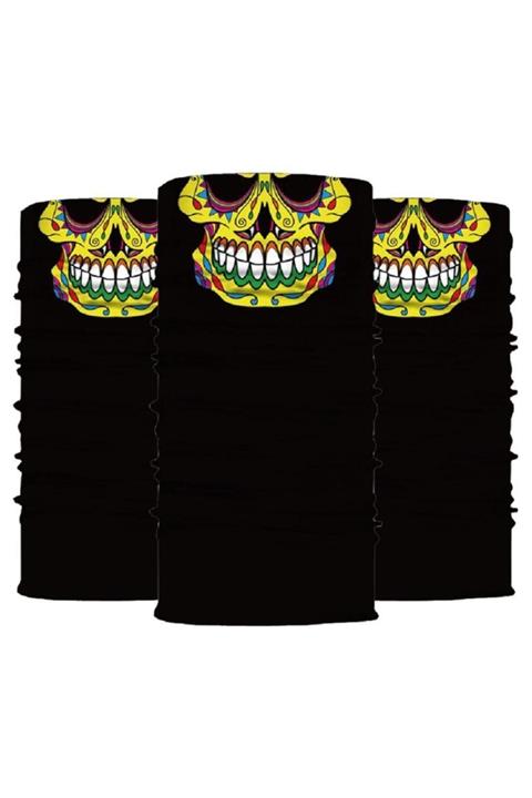 Knmaster Gordon Buff Bandana Boyunluk Maske Saç Bandı 3'lü Paket