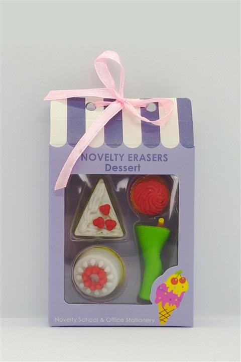 Taros Vintage Label Gift Store Şekilli Silgi-pasta