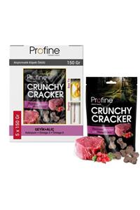 Profine Crunchy Cracker Geyikli Alıçlı Köpek Ödül Krakeri 5x150 Gr