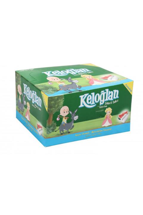 Kervan Keloğlan Şekerli Sakız Karpuz Aromalı 100adet